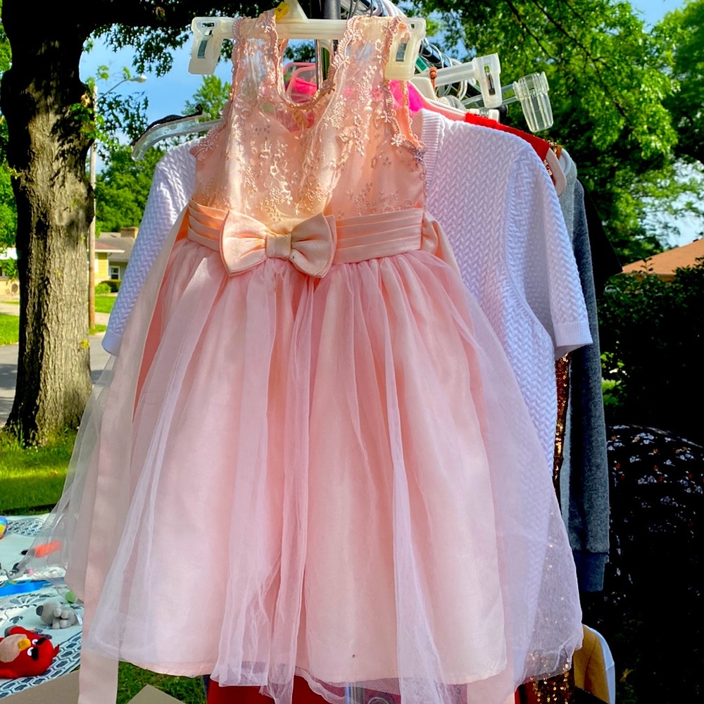Pink formal dress